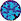 鋯石或電晶石(藍色)