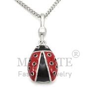 Wholesale Top Grade Crystal, BlackDiamond, Silver Plated, Women, Sterling Silver, Chain Pendant