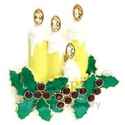 Wholesale Top Grade Crystal, CitrineYellow, Gold, Women, White Metal, Brooches
