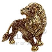 Wholesale Top Grade Crystal, MultiColor, Gold, Women, White Metal, Brooches