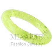Wholesale Synthetic, Apple Yellow color, Women, Resin, Bangle