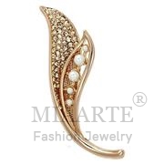 Wholesale Synthetic, White, Flash Rose Gold, Women, White Metal, Brooches