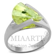 Wholesale AAA Grade CZ, Apple Yellow color, Silver Plated, Women, Sterling Silver, Ring