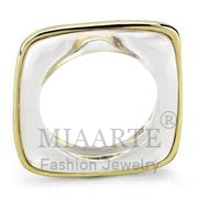 Wholesale Synthetic, Clear, IP Gold(Ion Plating), Women, Brass, Ring