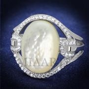Wholesale Precious Stone, White, Rhodium, Women, Sterling Silver, Ring