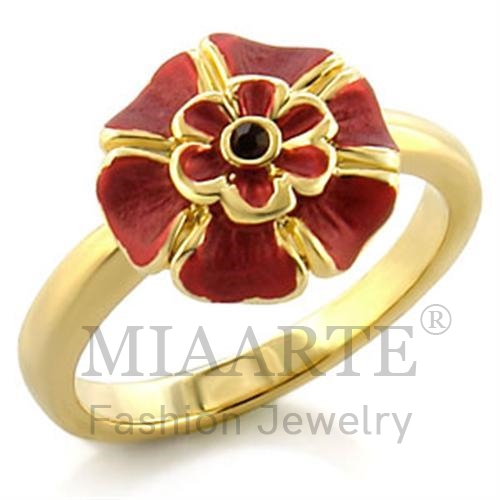 Ring,White Metal,Gold,Top Grade Crystal,Siam