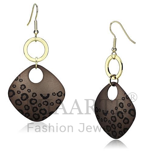 Earrings,Iron,Special Color,Epoxy,Jet