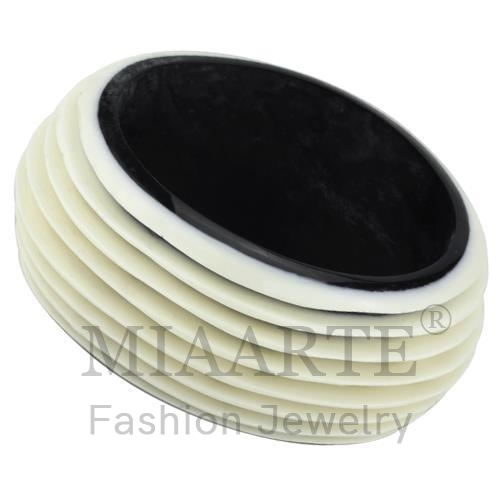 Bangle,Resin,Synthetic,White,Synthetic Stone