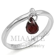 Wholesale Genuine Stone, Garnet, Silver Plated, Women, Sterling Silver, Ring