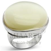 Wholesale Synthetic, White, Silver Plated, Women, Sterling Silver, Ring