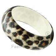 Bangle,Resin,N/A,Synthetic,Animal pattern,Synthetic Stone