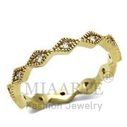 Wholesale AAA Grade CZ, Clear, Gold, Women, Brass, Ring
