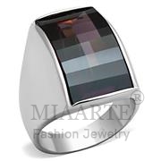 Wholesale AAA Grade CZ, Amethyst, Silver Plated, Women, Sterling Silver, Ring