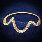 Wholesale AAA Grade CZ, Clear, Rose Gold, Women, Sterling Silver, Ring