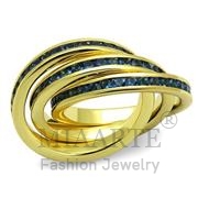 Wholesale Synthetic, Montana, Gold, Women, Brass, Ring