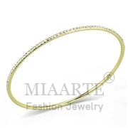 Wholesale Top Grade Crystal, Clear, Gold, Women, Brass, Bangle