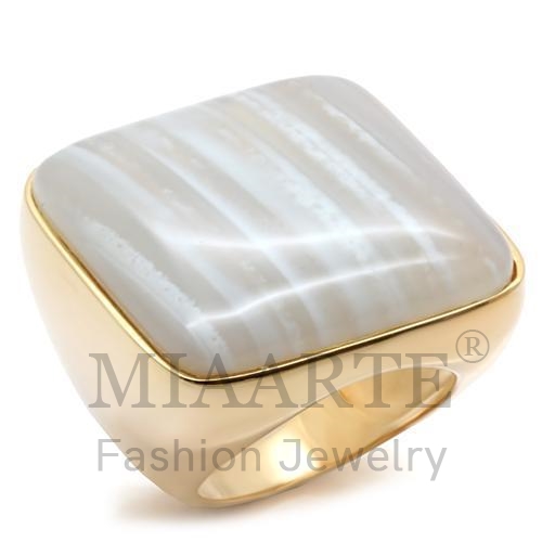 Ring,Sterling Silver,Gold,Semi-Precious,MultiColor,AGATE