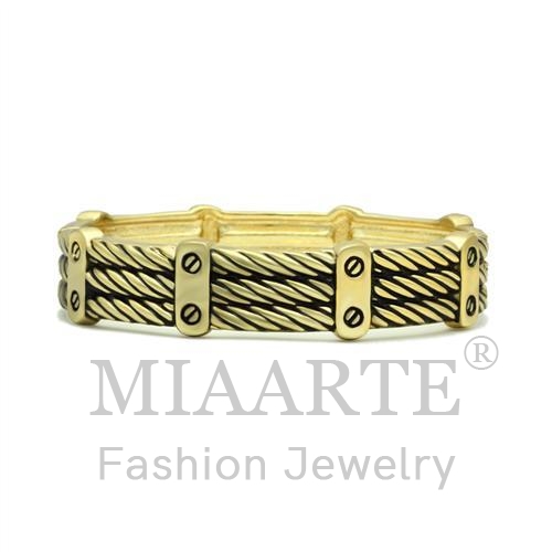 Bangle,White Metal,Flash Gold,NoStone,No Stone