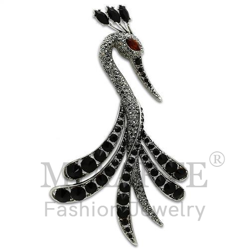胸花,合金,代铑,水钻,多彩