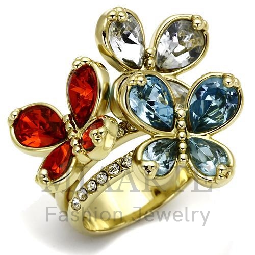 Ring,Brass,Gold,Assorted,MultiColor