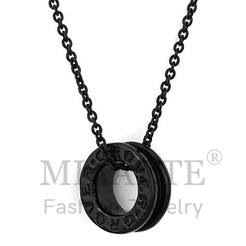 Chain Pendant,Brass,TIN Cobalt Black,NoStone,No Stone
