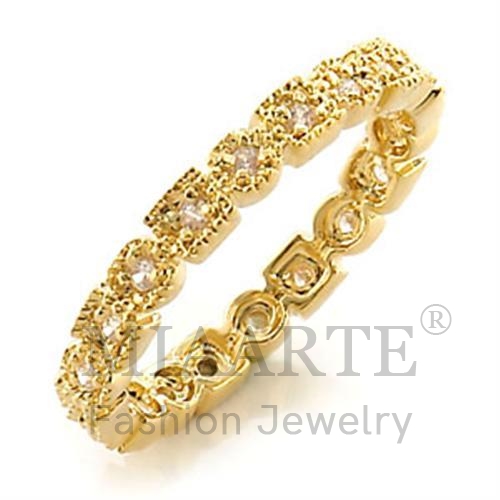 Ring,Brass,Gold,AAA Grade CZ,Clear