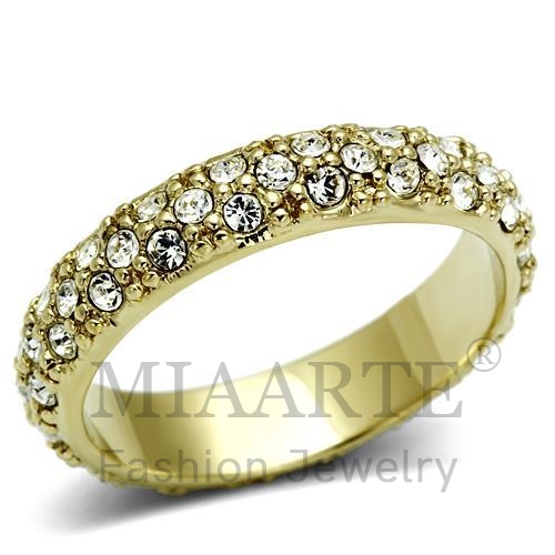Ring,Brass,Gold,Top Grade Crystal,Clear
