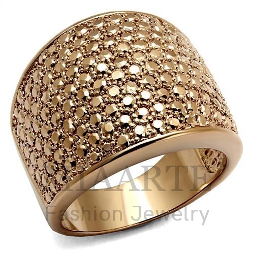 Ring,Brass,IP Rose Gold(Ion Plating),AAA Grade CZ,Crystal Metal light gold