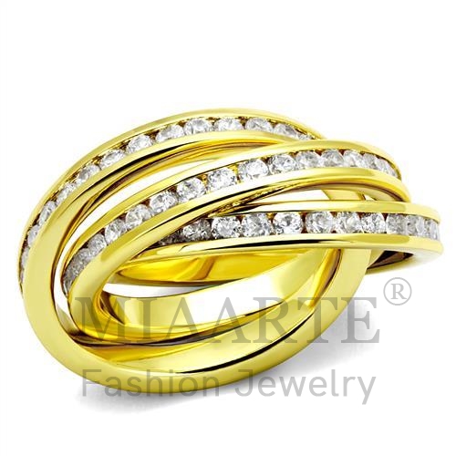 戒指,黃銅,鍍金,蘇聯鑽,透明