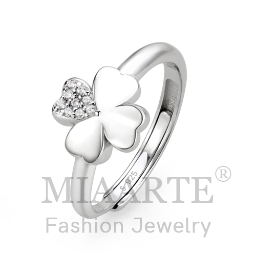 Sterling SilverAAA Grade CZRing